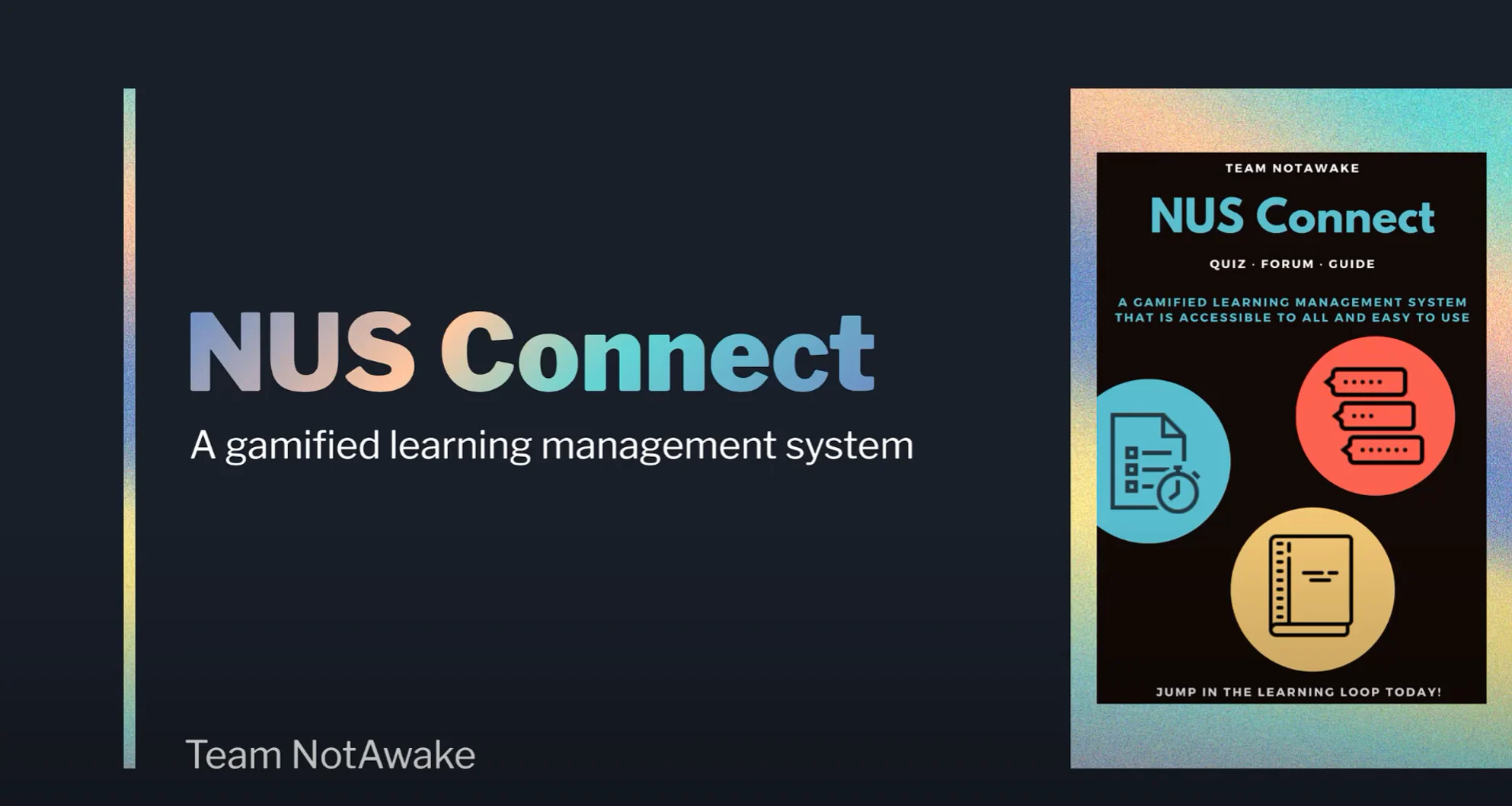 NUSConnect interface